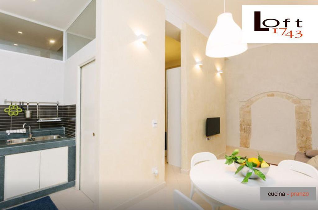 1743 Loft Apartman Szirakúza Szoba fotó